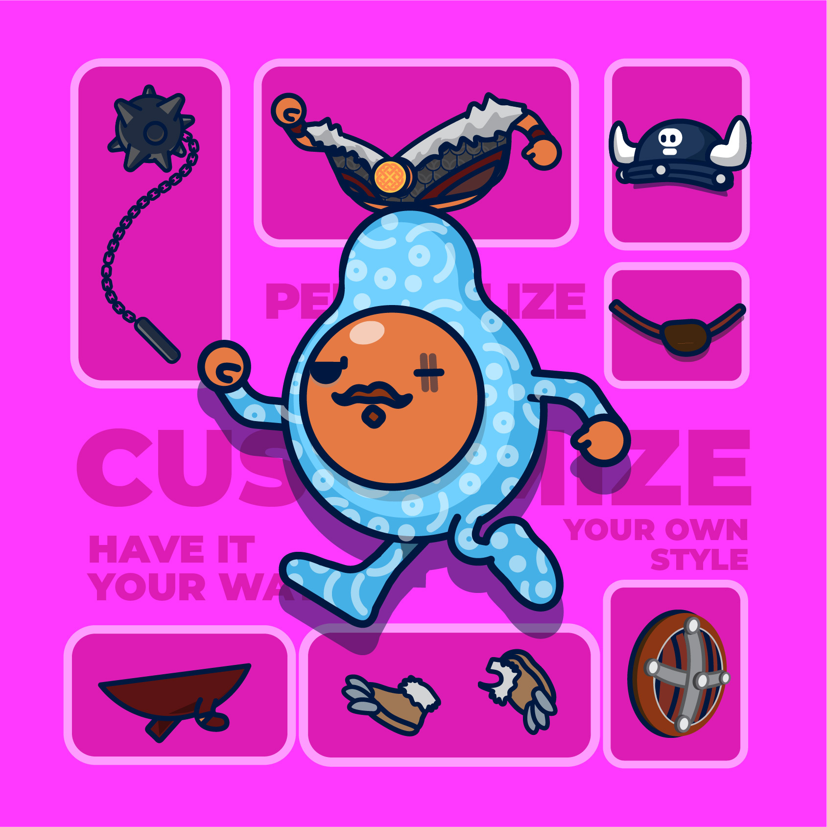 Unleash your style illustration